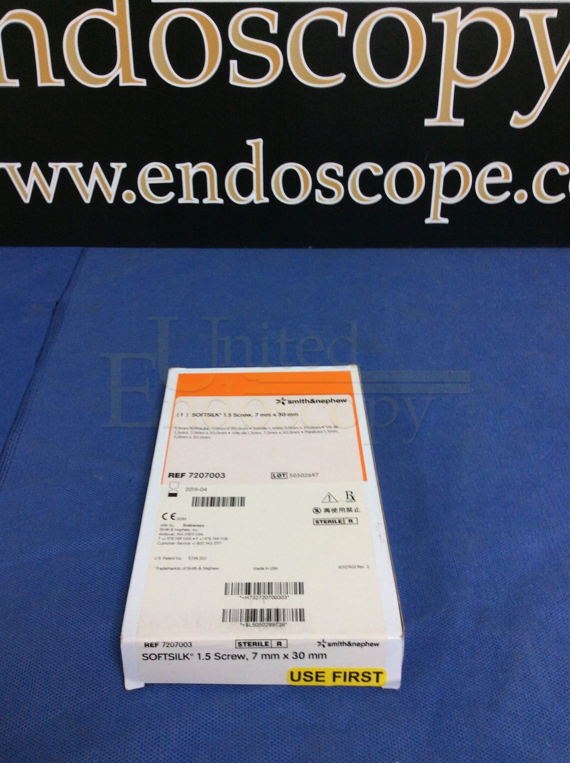 Smith Nephew Softsilk Screw United Endoscopy